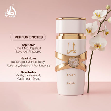 Lattafa Yara Moi Eau de Parfum 100ml Floral Fruity Gourmand Perfume for Women