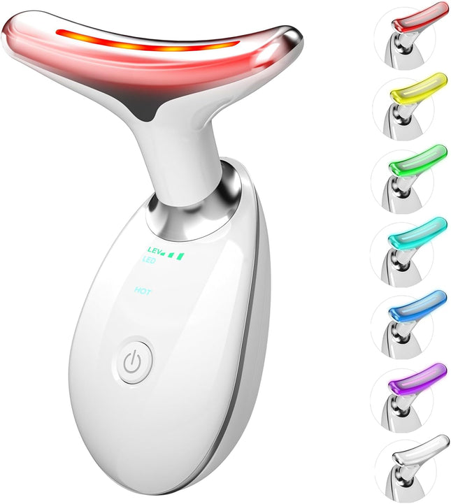 Face Massager 7-in-1 – Red Light Therapy Wand for Skin Care & Sculpting