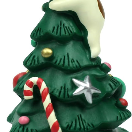 Mini Cat Xmas Tree – 3.3" Resin Christmas Decoration Perfect for Gifts