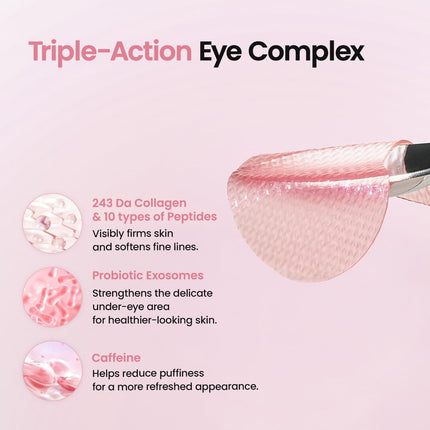 60 Count Hydrogel Under Eye Patches with Collagen Peptide, Anti Wrinkle Fine Lines