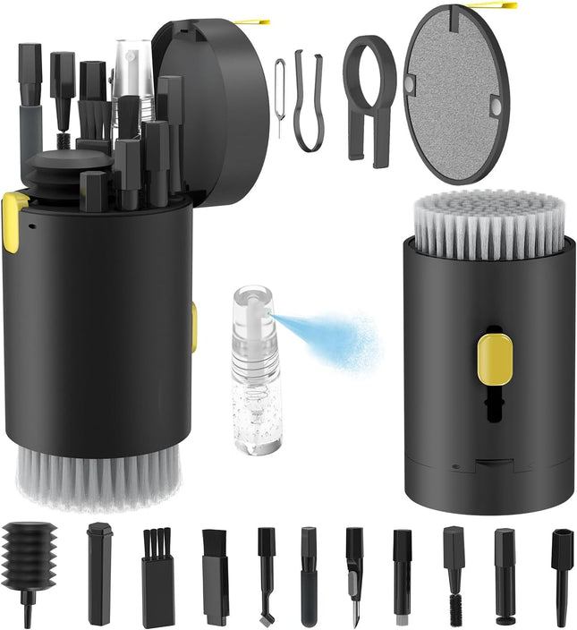 20-in-1 Electronics Cleaning Kit – Keyboard, Phone, Tablet, Camera, Mist Spray
