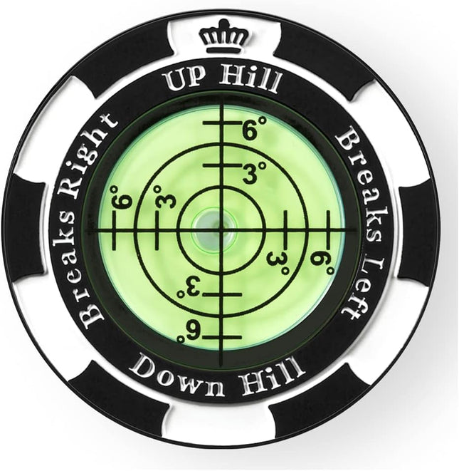 ProGreen Reader – High Precision Golf Ball Marker & Green Reading Aid for Men & Women