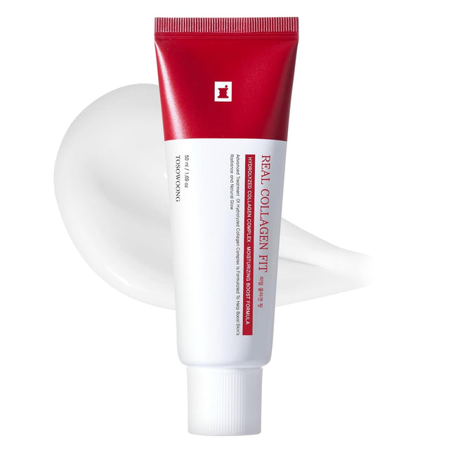 Real Collagen Fit Hydrolyzed Peel-Off Mask – Elasticity & Hydrating Glow