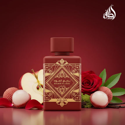 Lattafa Bade'e Al Oud Sublime Perfume Unisex 100ml Eau de Parfum Fruity Woody Scent
