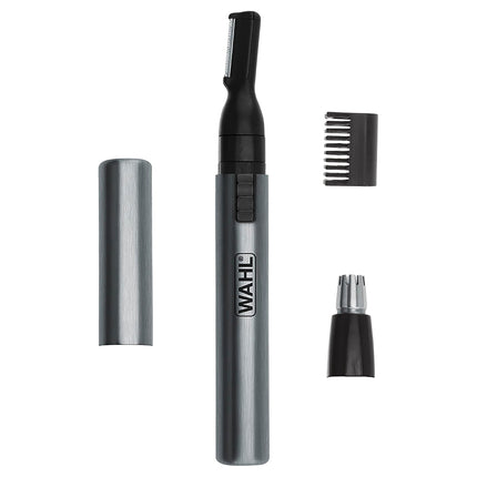 Micro Groomsman Detail Trimmer Rinseable Heads Eyebrow Nose Ear Neck Grooming Tool