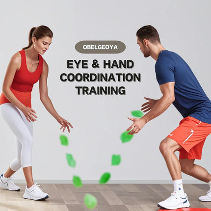 Reaction Balls 4 Pack for Adults, Reflex Training, Hand-Eye Coordination & Agility