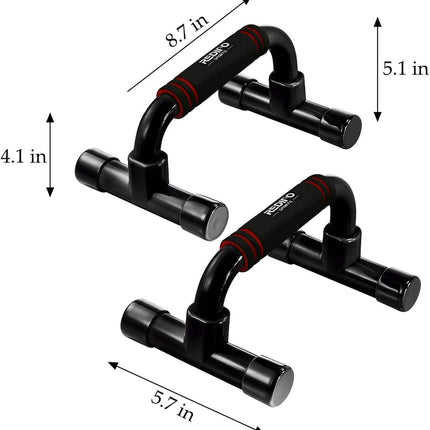 Push Up Bars for Strength Training with Ergonomic Anti-Slip Handles