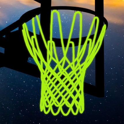 Glow Basketball Net – Luminous Outdoor Nightlight, Portable & Sun-Powered