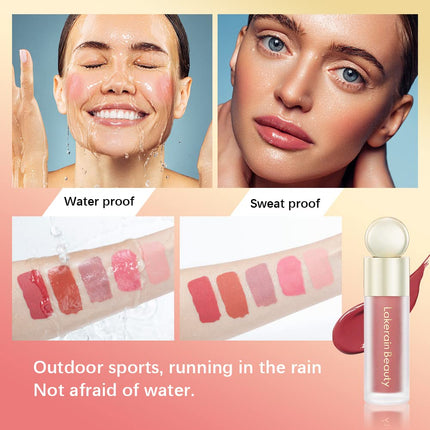 Liquid Blush Stick Cream Cheek Tint Waterproof Long Lasting Matte Makeup