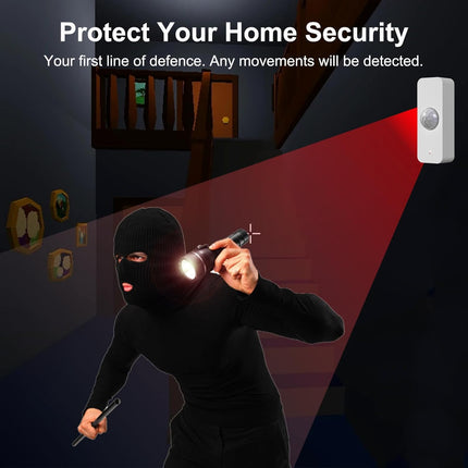WiFi Smart Motion Sensor for Home Security, Alexa Compatible, 1 Pack