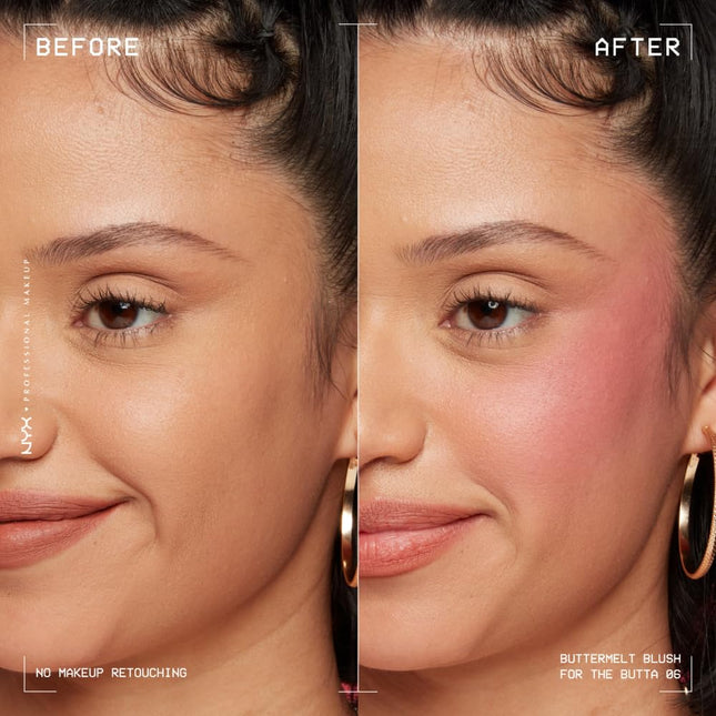 Buttermelt Powder Blush For The Butta 12HR Fade Resistant Vegan Makeup