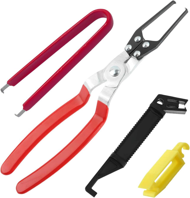 4-Pack Relay & Fuse Puller Pliers – Automotive Fuse & Battery Terminal Remover Tool