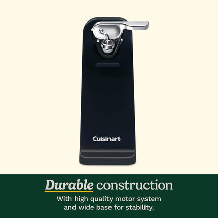 Electric Can Opener One Touch Automatic Opener with Magnetic Lid Holder