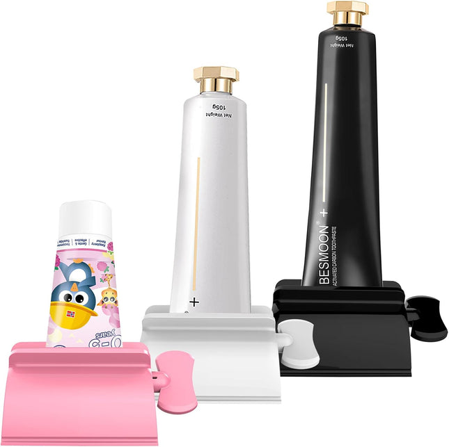 3 PCS Toothpaste Squeezer – Kitchen & Bathroom Gadgets for Tubes & Cosmetics