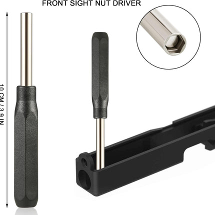 Glock Tool Kit – Front Sight, Magazine Disassembly & Pin Punch Tools