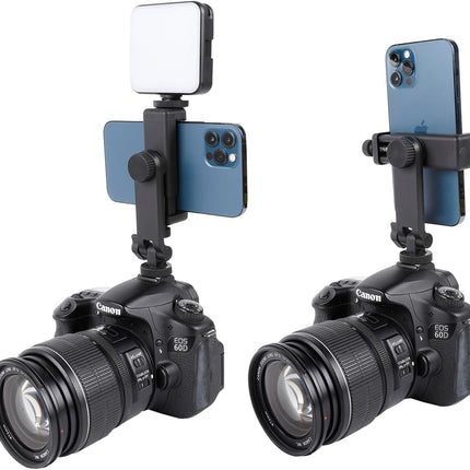 Universal Phone Tripod Mount Adapter 360° Rotation Holder for DSLR Camera