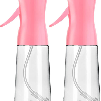 2-Pack Fine Mist Spray Bottles – Hair, Skincare, Plants & Pet Grooming