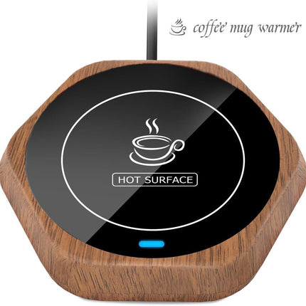 Smart Cup Warmer with Thermostat Coaster for Hot Beverages – Desk & Home