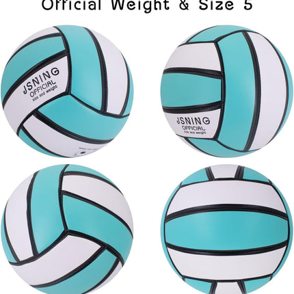 Teal Volleyball Official Size 5 Volley Lite Indoor Outdoor Beach Game