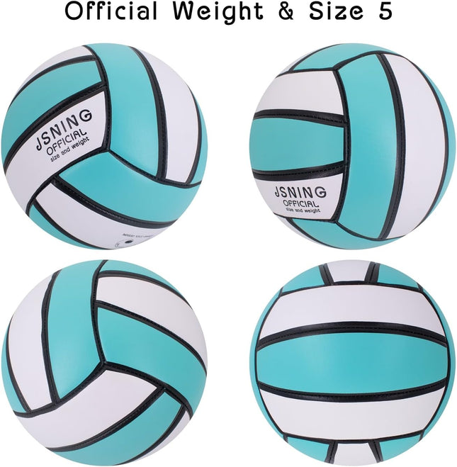 Teal Volleyball Official Size 5 Volley Lite Indoor Outdoor Beach Game