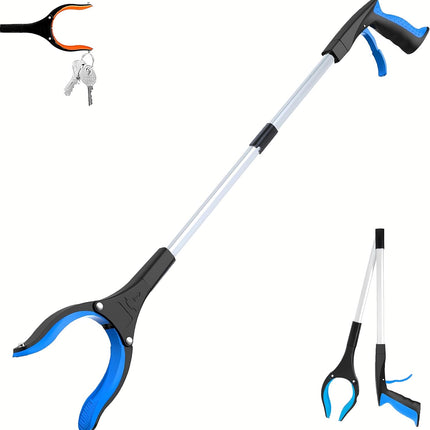 Extra Long Grabber Reacher – 32" Foldable Gripper for Trash, Recovery & Gifts