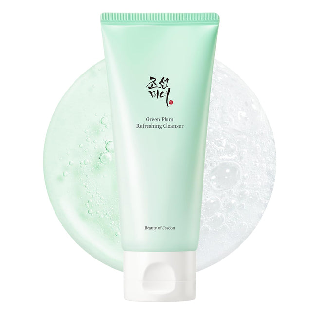 Green Plum Refreshing Cleansing Gel 100ml, Deep Pore Facial Cleanser, Korean Skincare