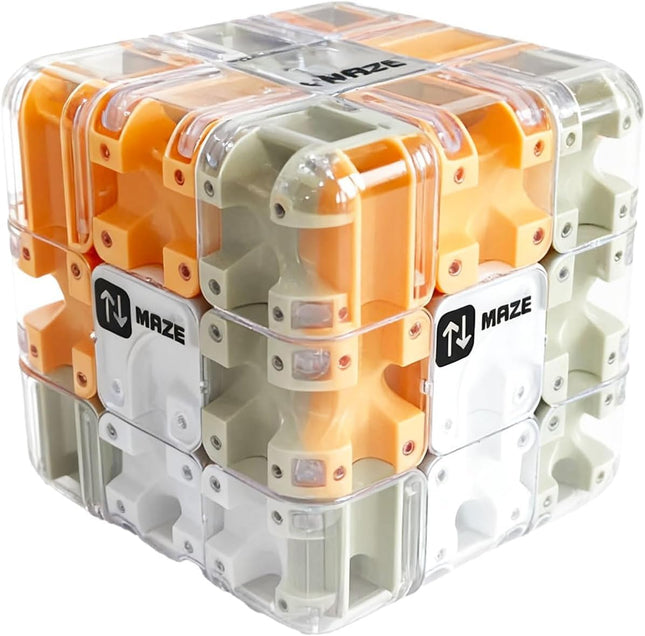 Large 3D Maze Cube Brain Teaser Puzzle Ball Stress Relief Toy for All Ages
