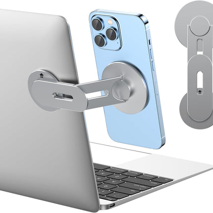 Magnetic Phone Holder for Laptop MagSafe Mount Adjustable for iPhone