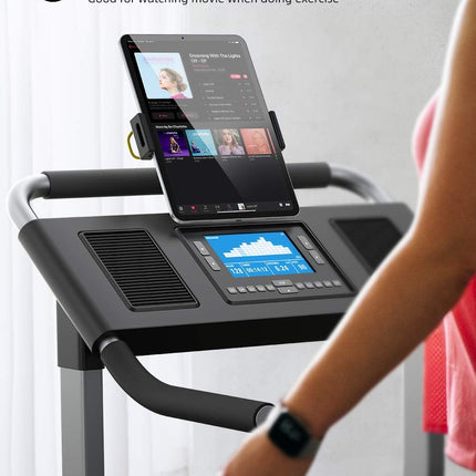Tablet Holder Mount for Peloton Spin Bike Treadmill Fits 4.7-12.9 Inch Tablets