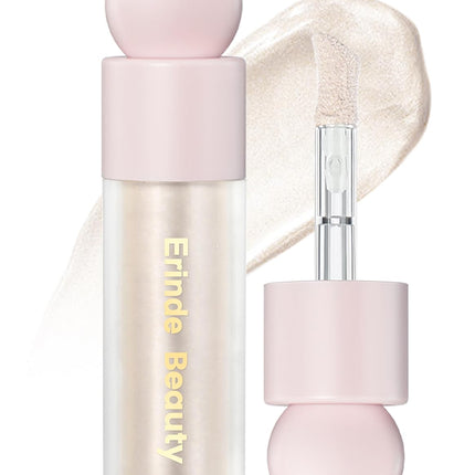 Liquid Highlighter & Bronzer Stick 01 Moonlight, Lightweight Blendable Cream Illuminator, Cruelty-Free