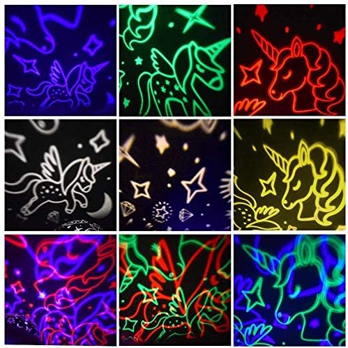 Unicorn Star Projector Toy – 2-in-1 Night Light & Kids Gift for Girls 3–10