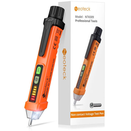 AC Voltage Detector Pen with Buzzer Alarm and LED Light for Wire Testing