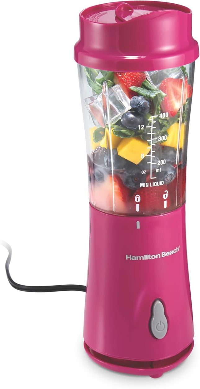 Portable Blender for Shakes & Smoothies, 14oz 51131G Travel Cup, Raspberry