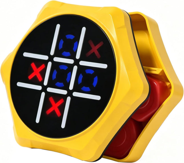 Electronic Tic Tac Toe Game for Kids 5-in-1 Touch Screen Travel Puzzle