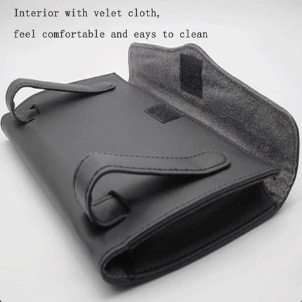 Fredysu Car Visor Tissue Holder, Premium Napkin Case for Vehicle (Black)
