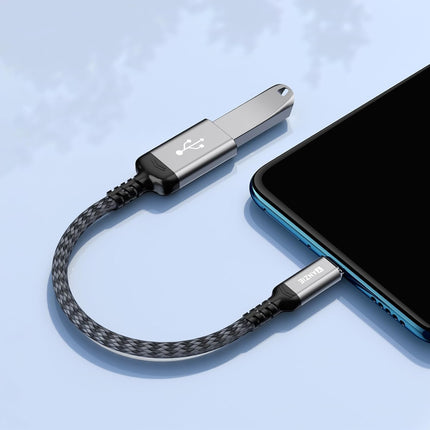 2 Pack USB C Male to USB A Female Adapter 5Gbps OTG Converter