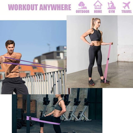 Long Fabric Resistance Bands – Stretch Bands for Workout & Physical Therapy