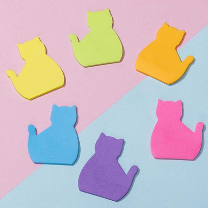 360 Sheets Cat Sticky Notes Set – Cute Cat Office Supplies, Gifts for Cat Lovers