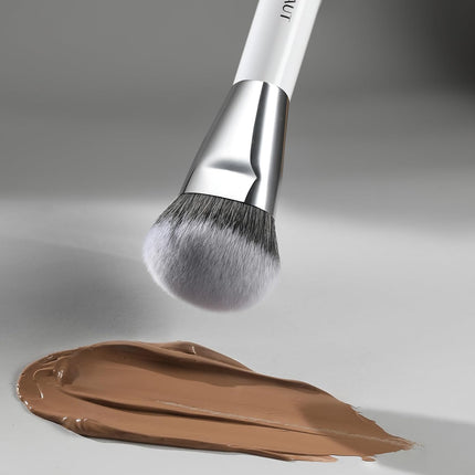 201 Angled Foundation Brush – Professional Liquid, Cream & Powder Makeup