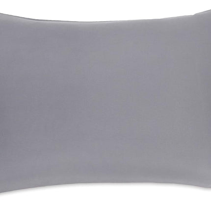 2-Pack Standard Pillowcases 20x30, Soft Lightweight Microfiber, Easy Care, Dark Gray