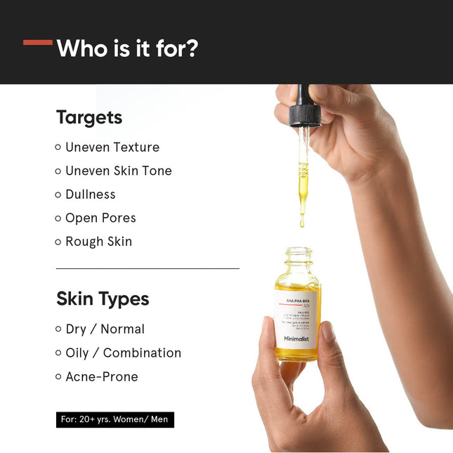32% AHA BHA PHA Peeling Solution – Smooth Skin & Deep Pore Cleansing