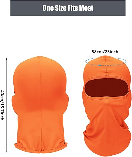 6-Pack Balaclava Ski Masks – Winter Face Cover UV Windproof for Men & Women