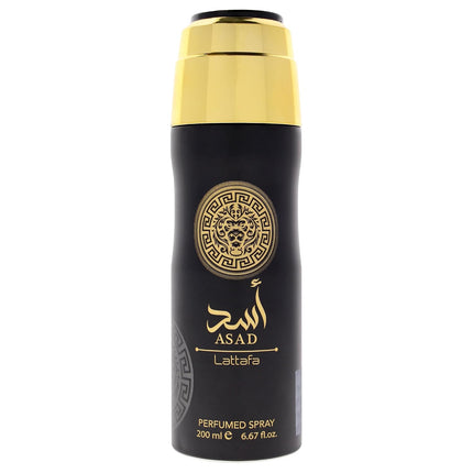 Lattafa Asad Body Spray for Men 200ml Long-Lasting Fresh Masculine Everyday Fragrance