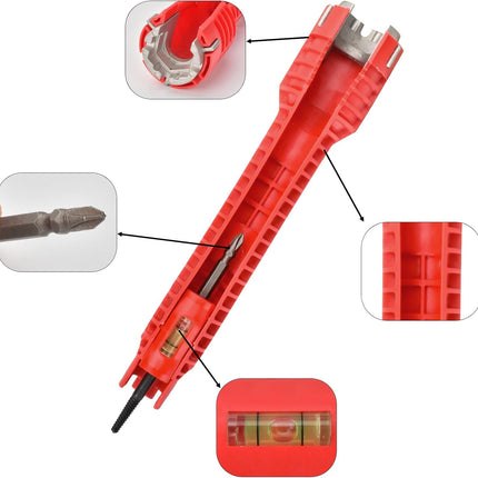 Plumbing Wrench Tool – Faucet & Sink Wrench for Installation & Repair (Excludes 1/2" Nut)