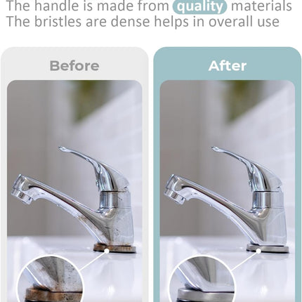 Crevice Cleaning Brush – Hard Bristles for Kitchen, Bathroom, Window, and Stove