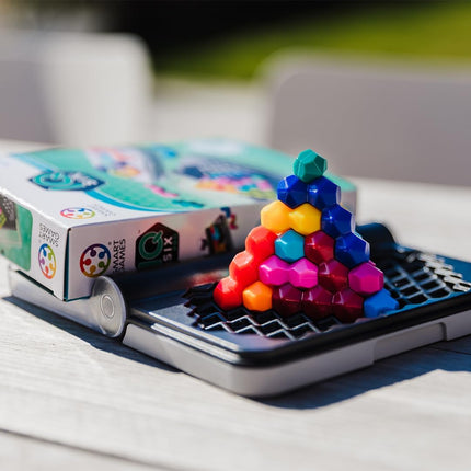 IQ Six Pro STEM Brain Puzzle Travel Game for Kids Adults Ages 8+