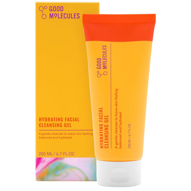Hydrating Facial Cleansing Gel – Rosewater & Pineapple Extracts, Brightening