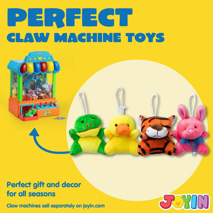 12 Pack Mini Animal Plush Toys – 3" Stuffed Animals for Kids, Party Favors & Prizes