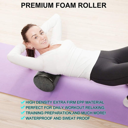 Foam Roller Set with Massage Stick, Foot Balls & Stretch Strap for Therapy