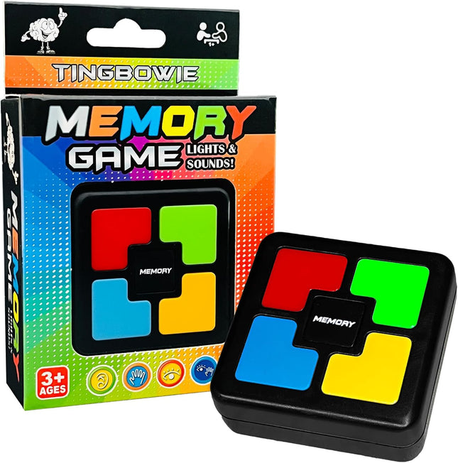 Lights Up Memory Game – Handheld Electronic Toy with Sounds & Colors